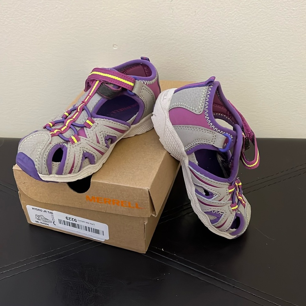 Little Kids 9W Merrell Sport Sandal- New with Box
